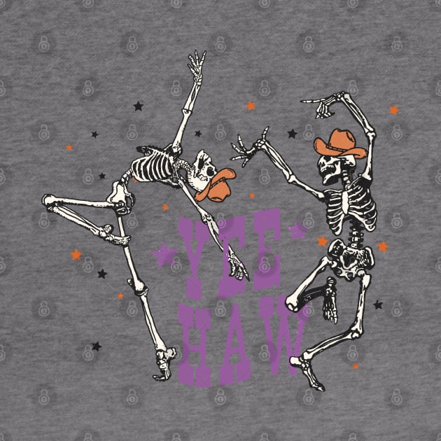 Yee Haw Skeletons by Erin Decker Creative